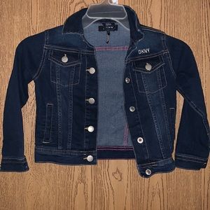 DKNY denim girls jacket size 6